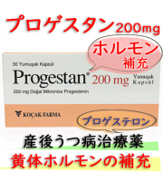プロゲスタン(Progestan)200mg 30錠/箱｜黄体ホルモンの補充