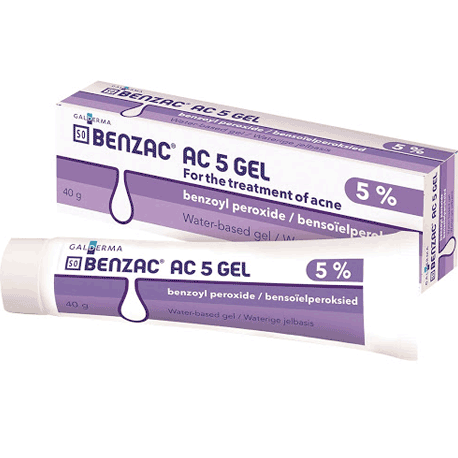 ベンザック ac 5(benzac Ac) 5% 60g/本|ニキビ治療｜ベピオゲルと同じ過酸化ベンゾイルゲル成分